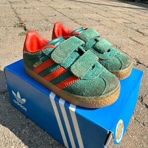 adidas gazelle comfort closure— toddler 6k